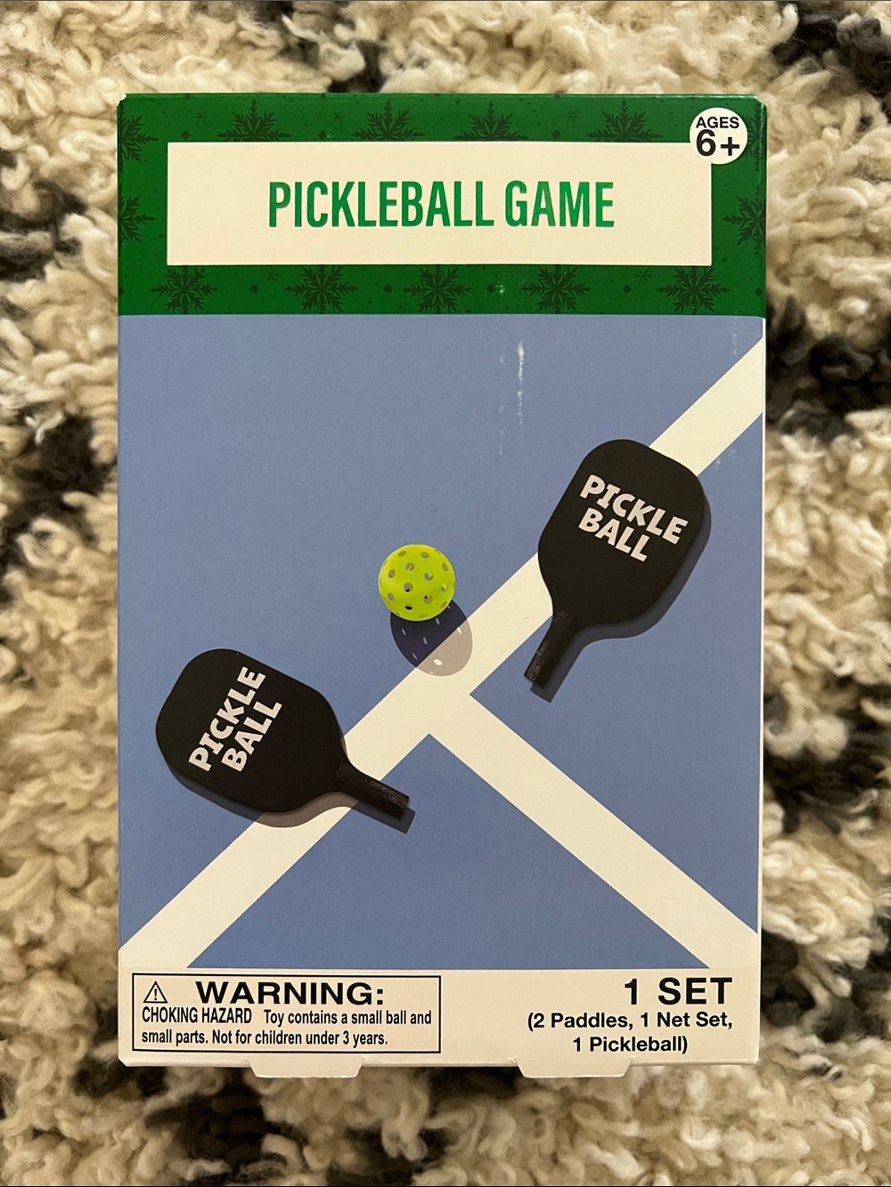 Pickleball Game Set - Paddles, Net, and Ball